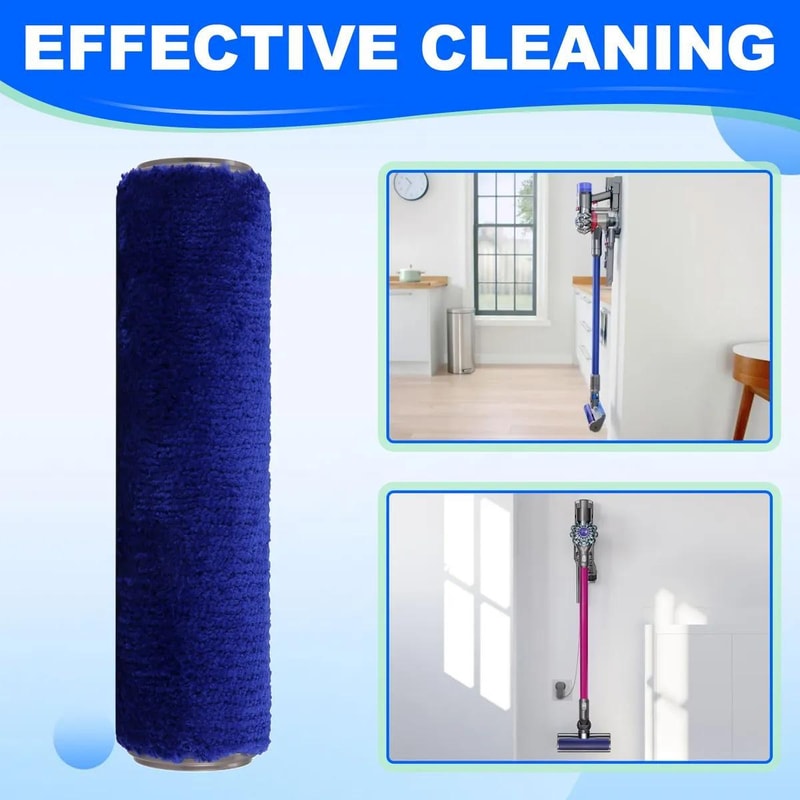 Soft Velvet Dyson V12 Roller Brush Replacement for Hard Floors