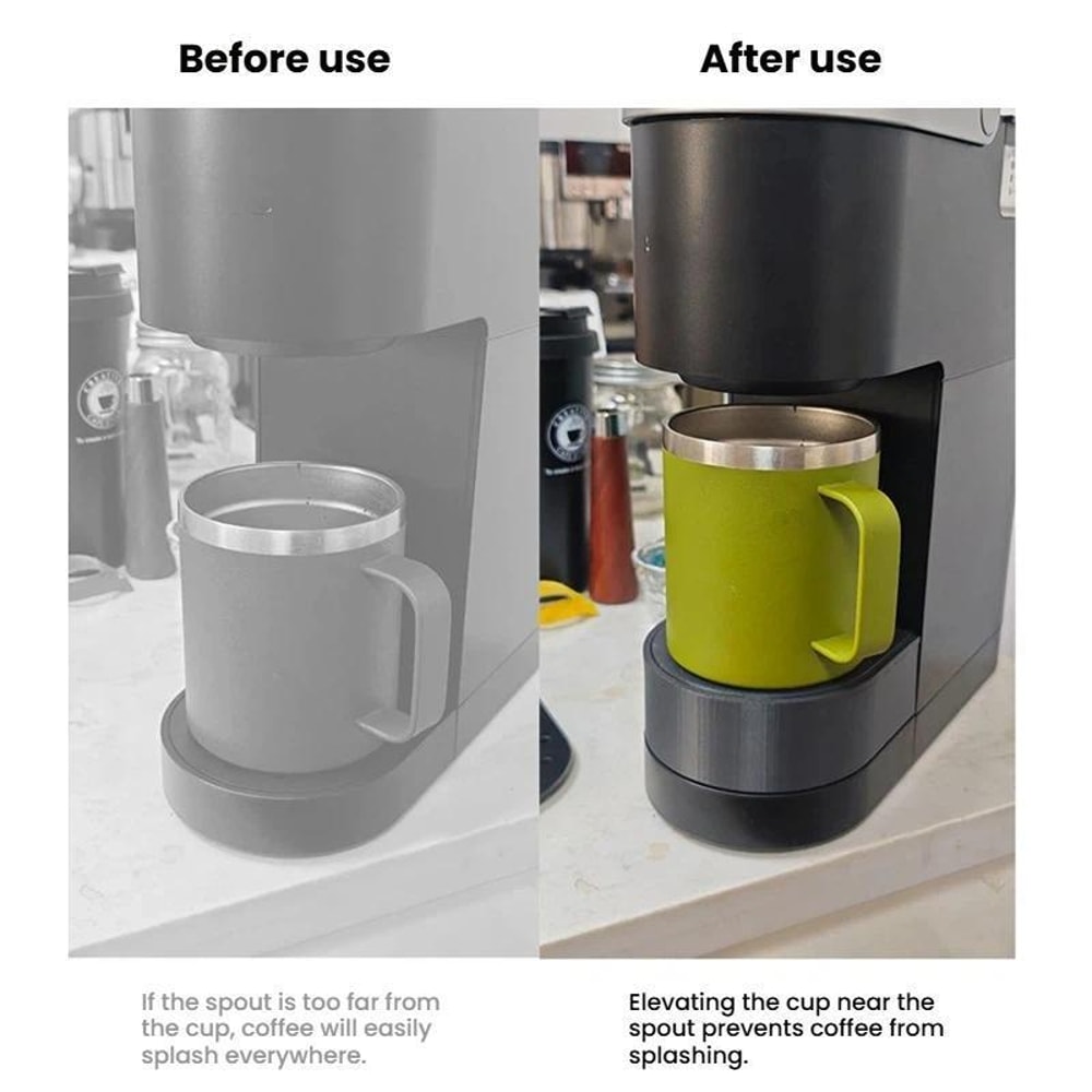 K-Mini Extra Tall Anti-Splash Drip Tray Replacement for Keurig Coffee Makers