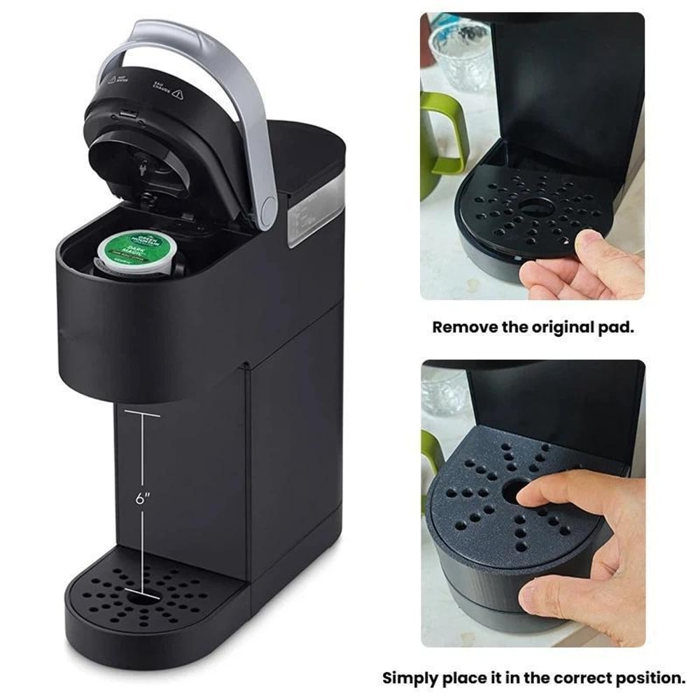 K-Mini Extra Tall Anti-Splash Drip Tray Replacement for Keurig Coffee Makers