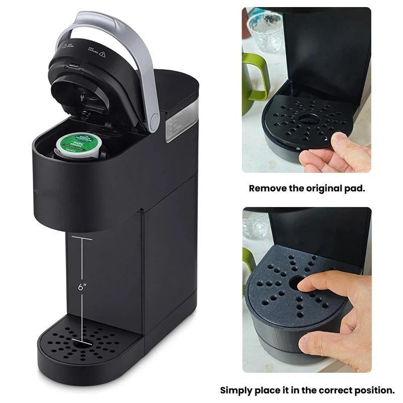 K-Mini Extra Tall Anti-Splash Drip Tray Replacement for Keurig Coffee Makers
