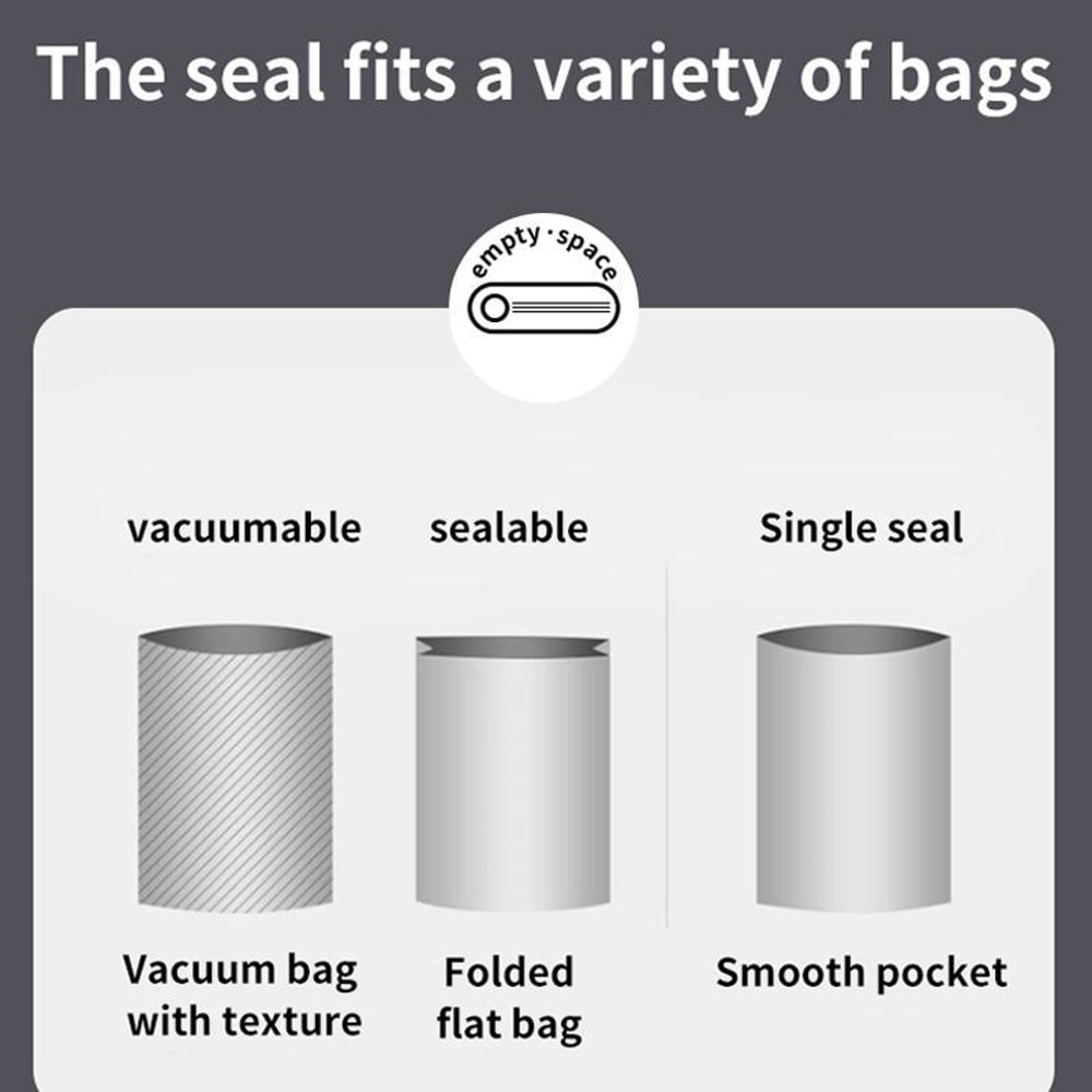 Wireless Portable Vacuum Sealer Machine For Food Preservation Rechargeable Compact Suction Sealing 4