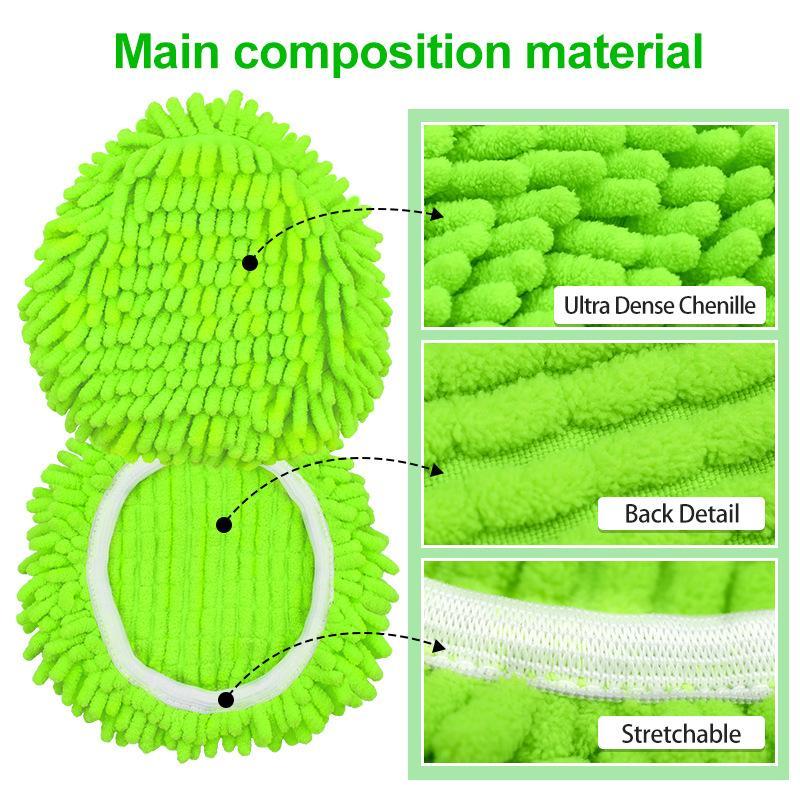 Premium Replacement Mop Pads for EasyWring Mop Pads Machine Washable Spin Mop Refill