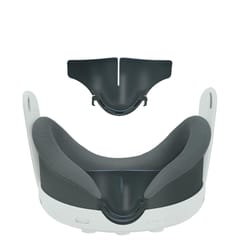meta quest nose pad vr light blocker silicone face cover set