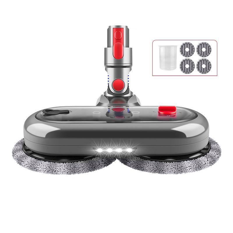 Mop Head Brush Attachment With Water Tank And Microfiber Mop Pads 7