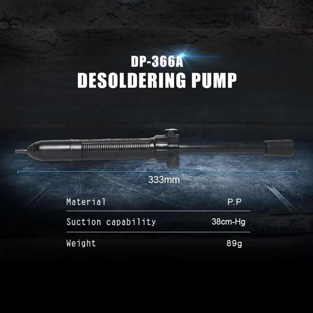 ProsKit DP366A Anti Static Desoldering Pump Solder Sucker For Electronics Repair 3