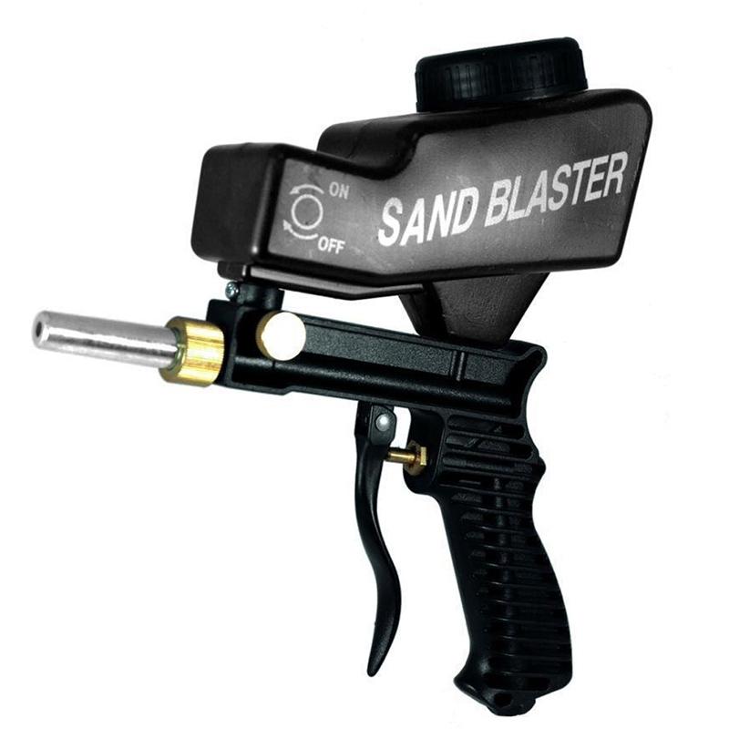 Heavy Duty Portable Gravity Sandblasting Machine Compact Rust Removal Tool 9