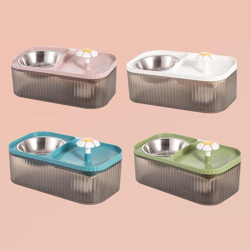Automatic Heated Pet Water Feeder Bowl For Cats And Dogs 3