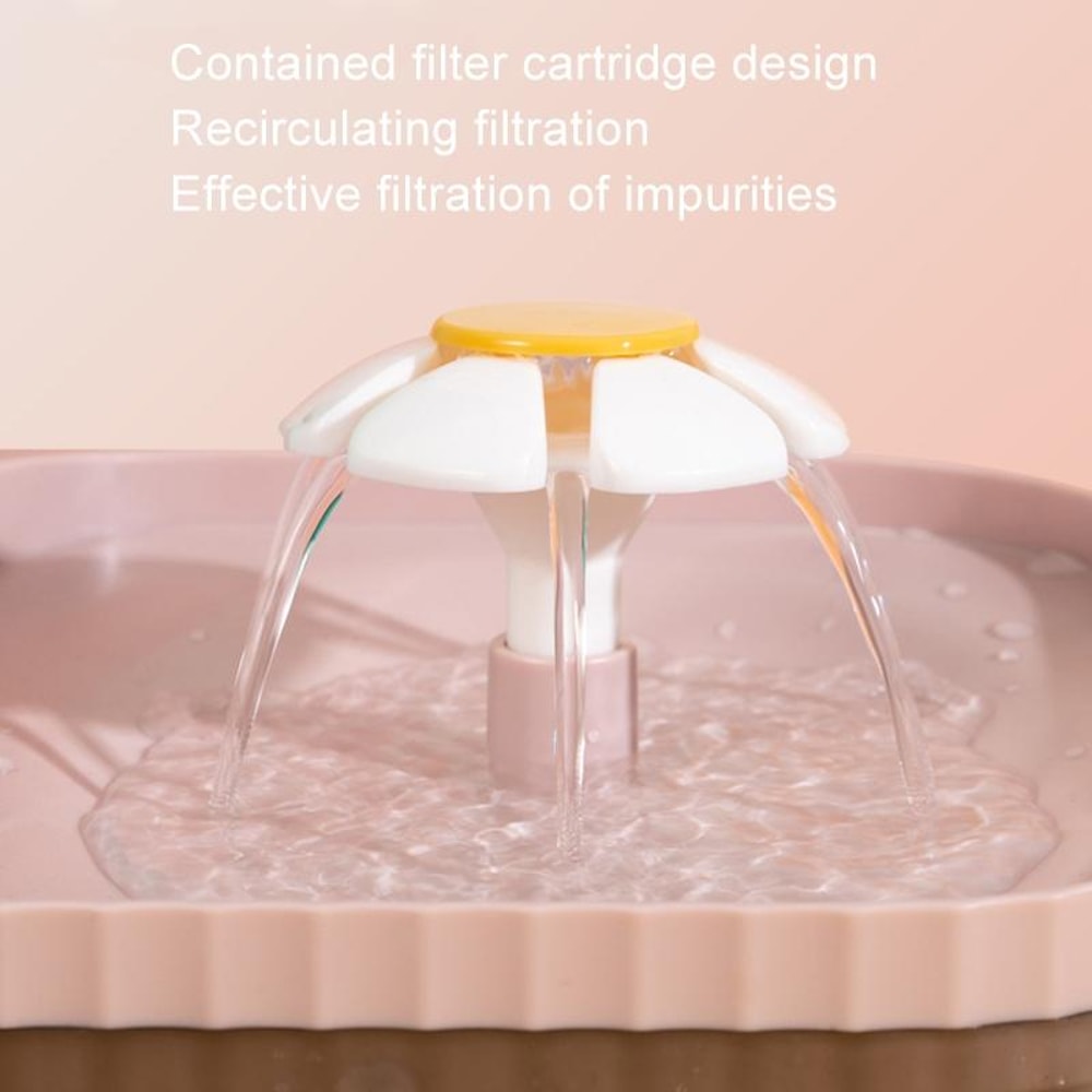 Automatic Heated Pet Water Feeder Bowl For Cats And Dogs 10