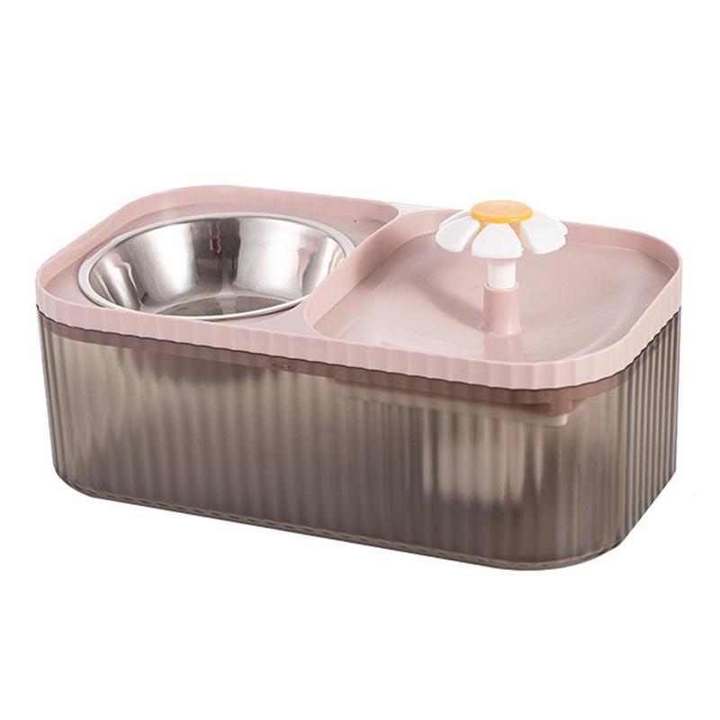 Automatic Heated Pet Water Feeder Bowl For Cats And Dogs 13