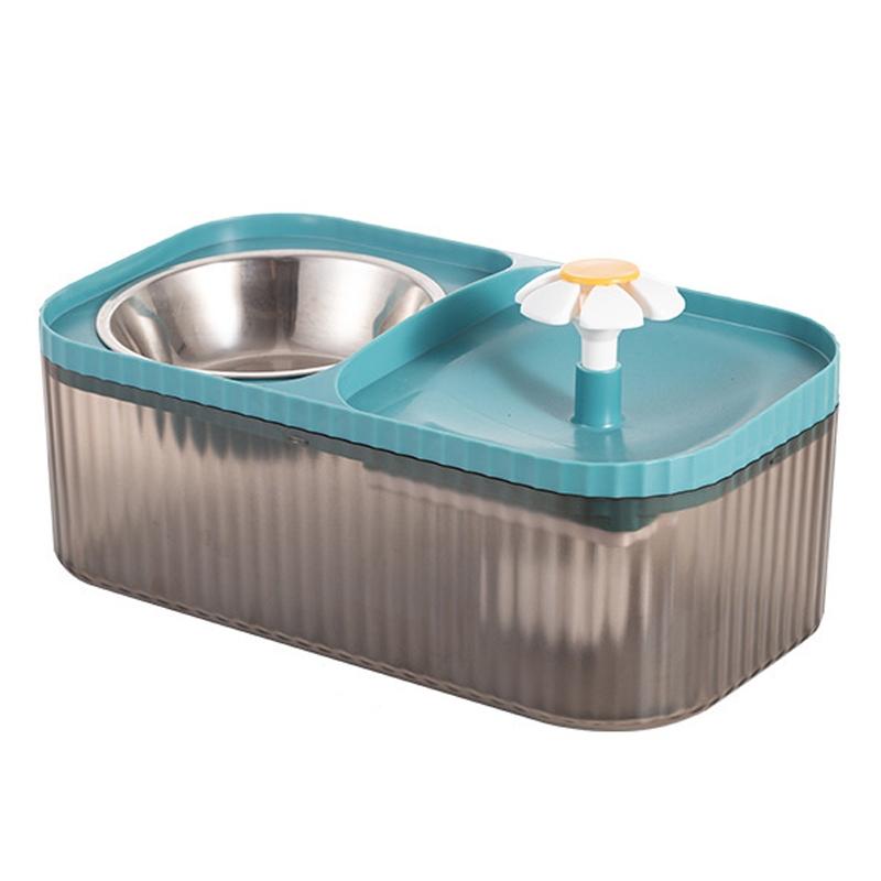 Automatic Heated Pet Water Feeder Bowl For Cats And Dogs 14