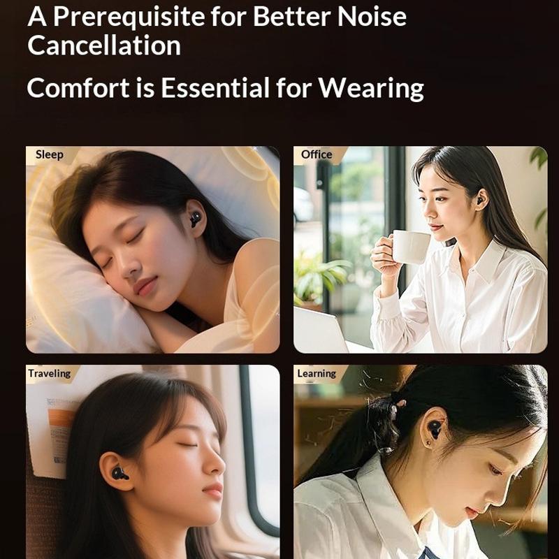 ComfortFit Noise Reduction Earplugs Silicone Sleep Earplugs For Restful Nights 8