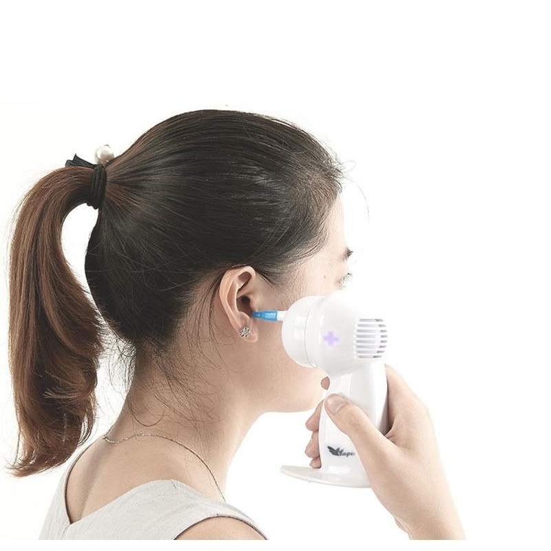 Gentle Suction Vibration Ear Wax Removal Tool With Soft Hygienic Tips 5
