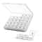Monthly Easy Open Pill Box Organizer Large Capacity Medicine & Vitamin Case