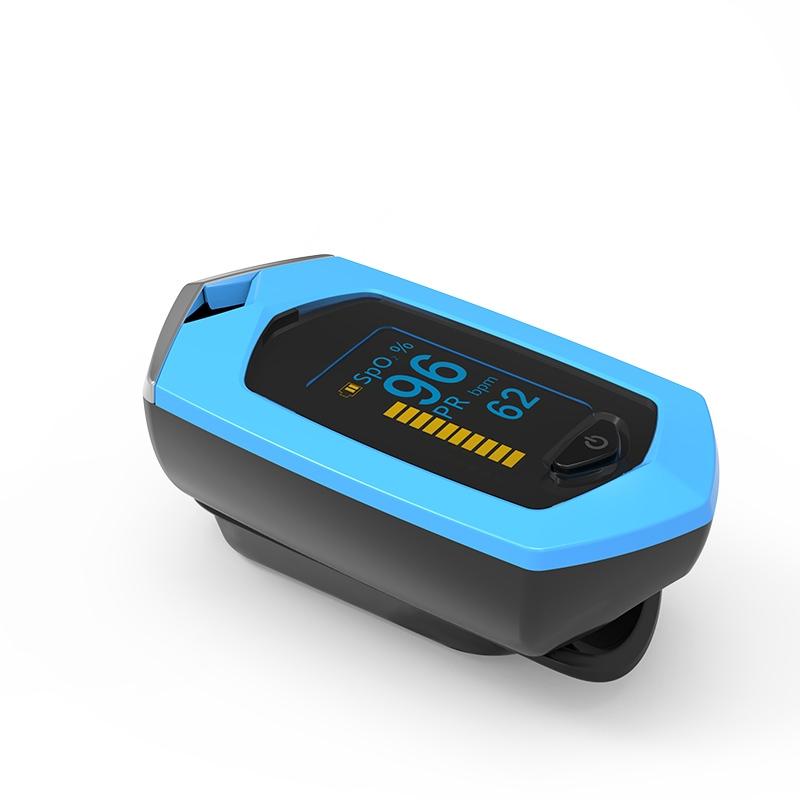 Portable Pulse Oximeter SpO2 Heart Rate Blood Oxygen Monitor Compact Finger Clip 1