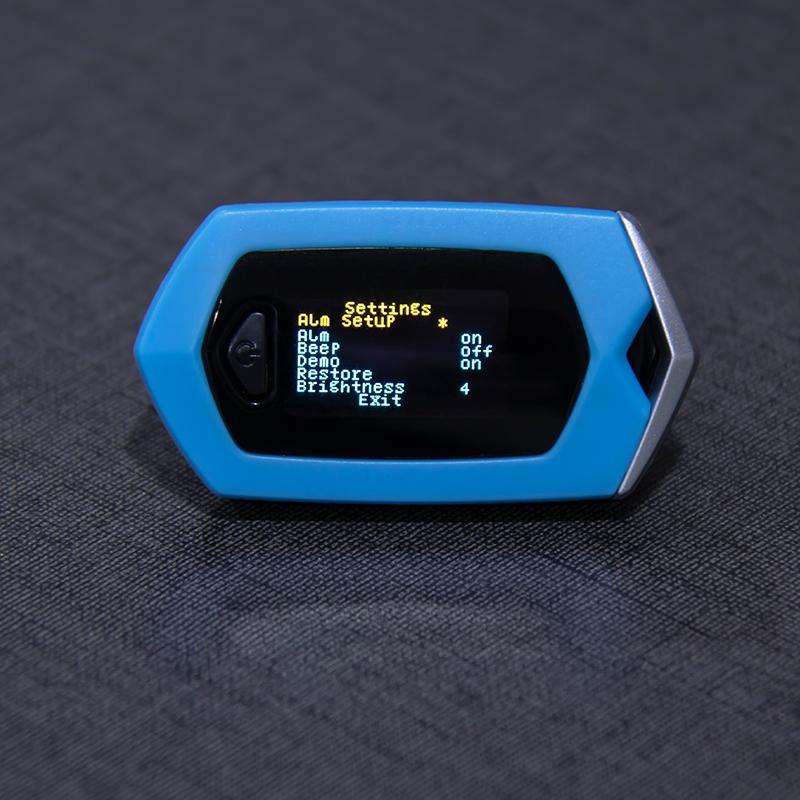 Portable Pulse Oximeter SpO2 Heart Rate Blood Oxygen Monitor Compact Finger Clip 3