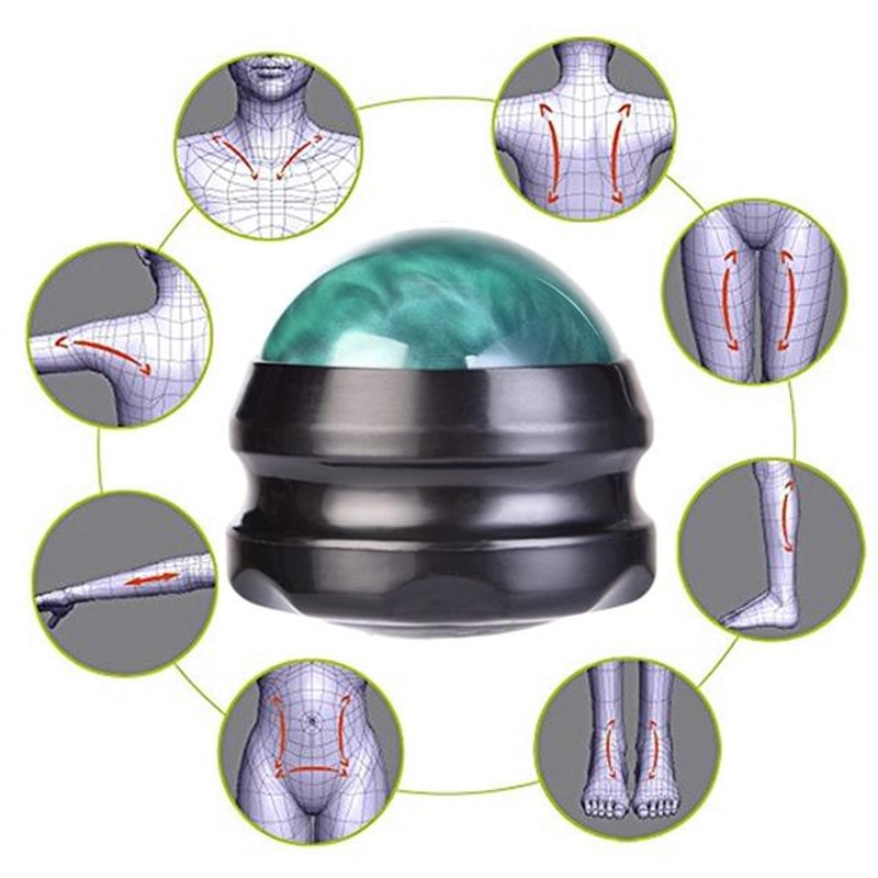 Body Therapy Massage Roller Ball For Foot Back Waist And Hip Relief 7