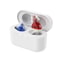 Invisible Hearing Amplifier with Rechargeable Mini Charging Case Portable CIC Hearing Aid for Clear, Discreet Sound