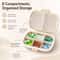 Eco Compact Travel Pill Organizer Compartment Portable Medicine Case Wheat Straw Pill Box