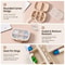 Eco Compact Travel Pill Organizer Compartment Portable Medicine Case Wheat Straw Pill Box