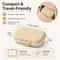 Eco Compact Travel Pill Organizer Compartment Portable Medicine Case Wheat Straw Pill Box