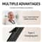 Rechargeable Bluetooth Hearing Amplifier Neck Worn Headphones Portable Sound Enhancer