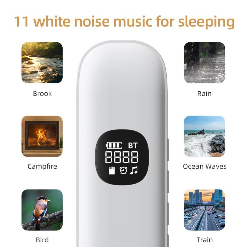 Bone Conduction Bluetooth Sleep Speaker Wireless Under Pillow Audio Comfort 10