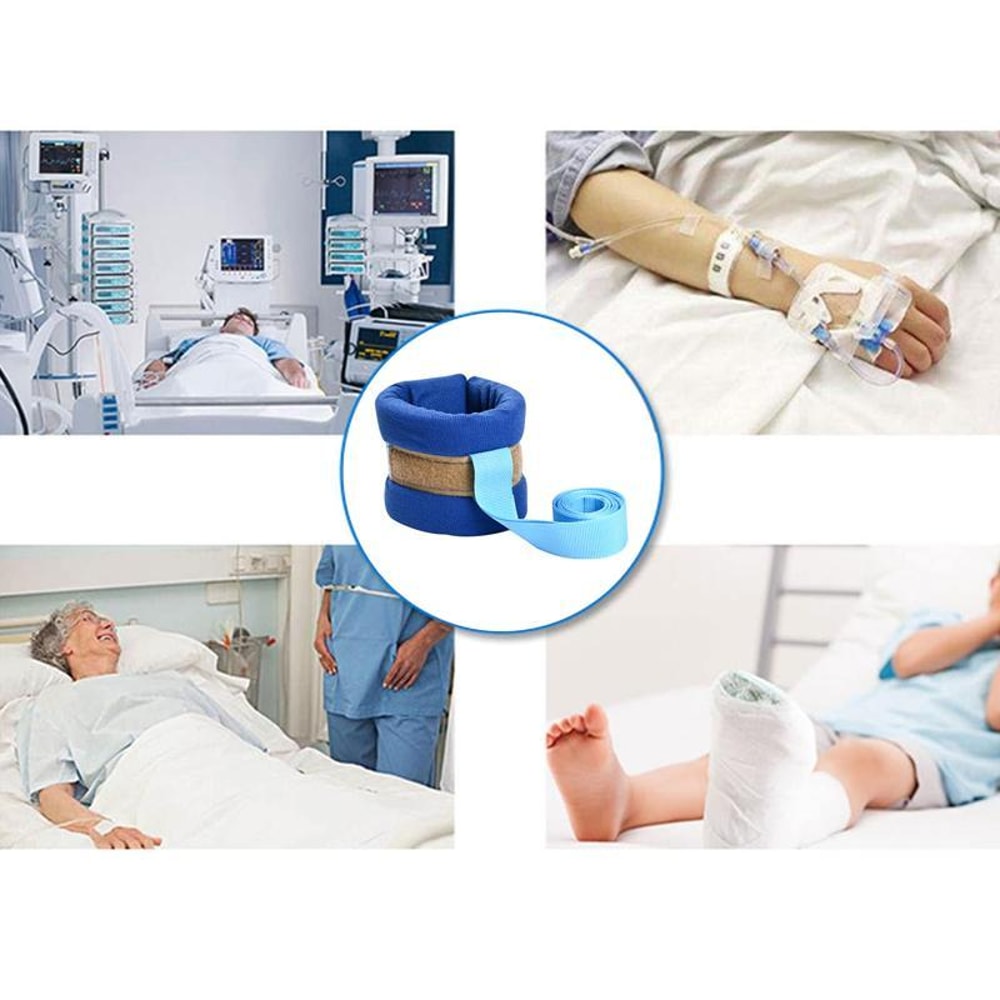 ComfortFit Adjustable Medical Limb Restraint Straps for Patient Safety