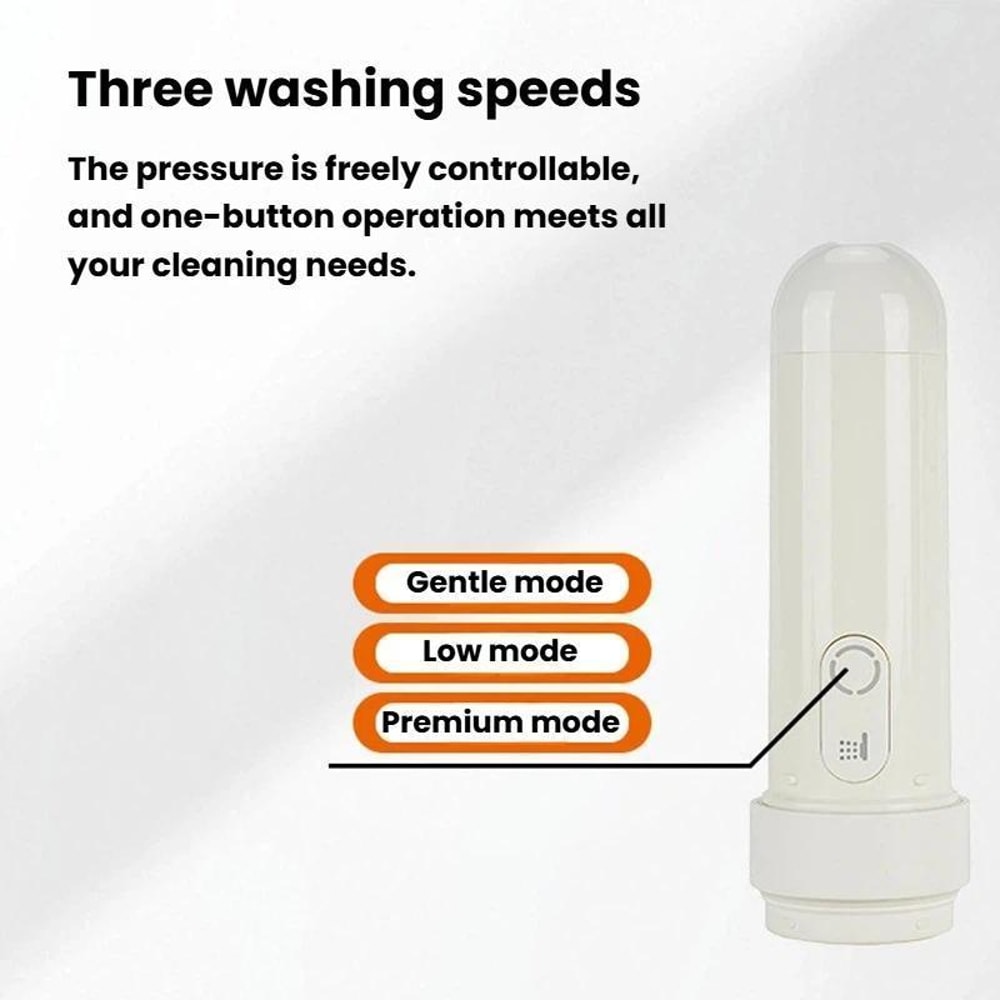 Portable Electric Bidet Sprayer IPX7 Waterproof Travel Hygiene Washer