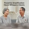 Clip On Hearing Amplifier With Noise Reduction And Long Lasting Sound Boost 9