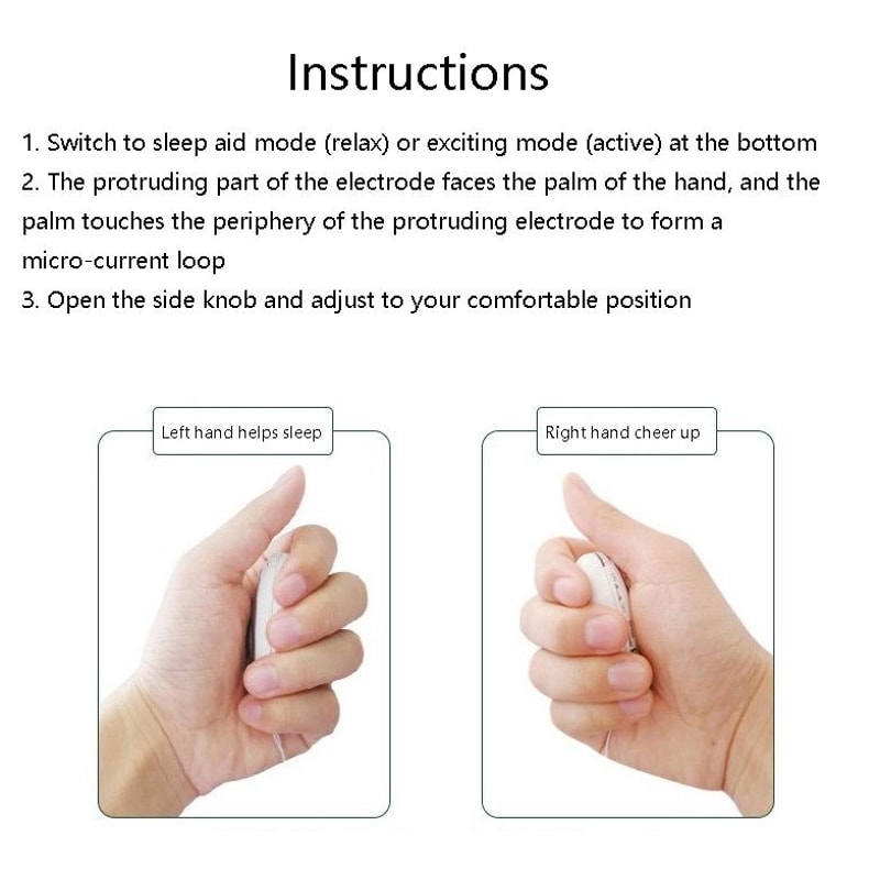 Intelligent Microcurrent Sleep Aid Handheld Smart Sleep Device For Faster Deeper Rest 3