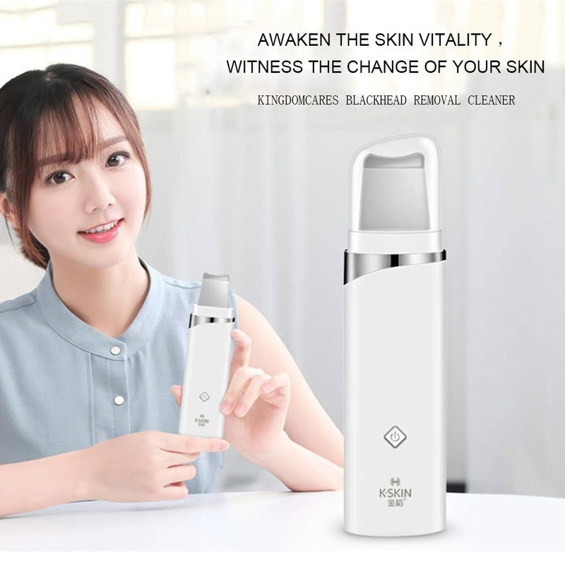 Ultrasonic Skin Scrubber & Blackhead Remover Facial Pore Cleaner Deep Exfoliating Device