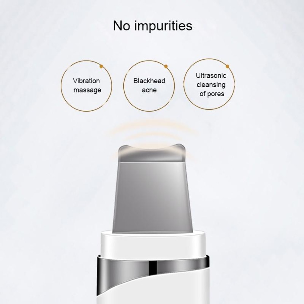Ultrasonic Skin Scrubber & Blackhead Remover Facial Pore Cleaner Deep Exfoliating Device