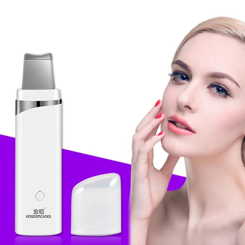 Ultrasonic Skin Scrubber & Blackhead Remover Facial Pore Cleaner Deep Exfoliating Device