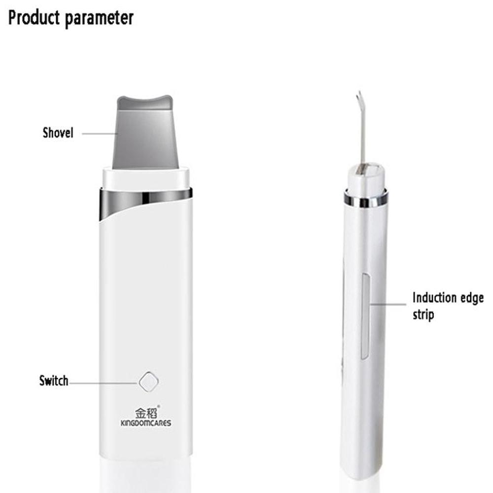 Ultrasonic Skin Scrubber & Blackhead Remover Facial Pore Cleaner Deep Exfoliating Device