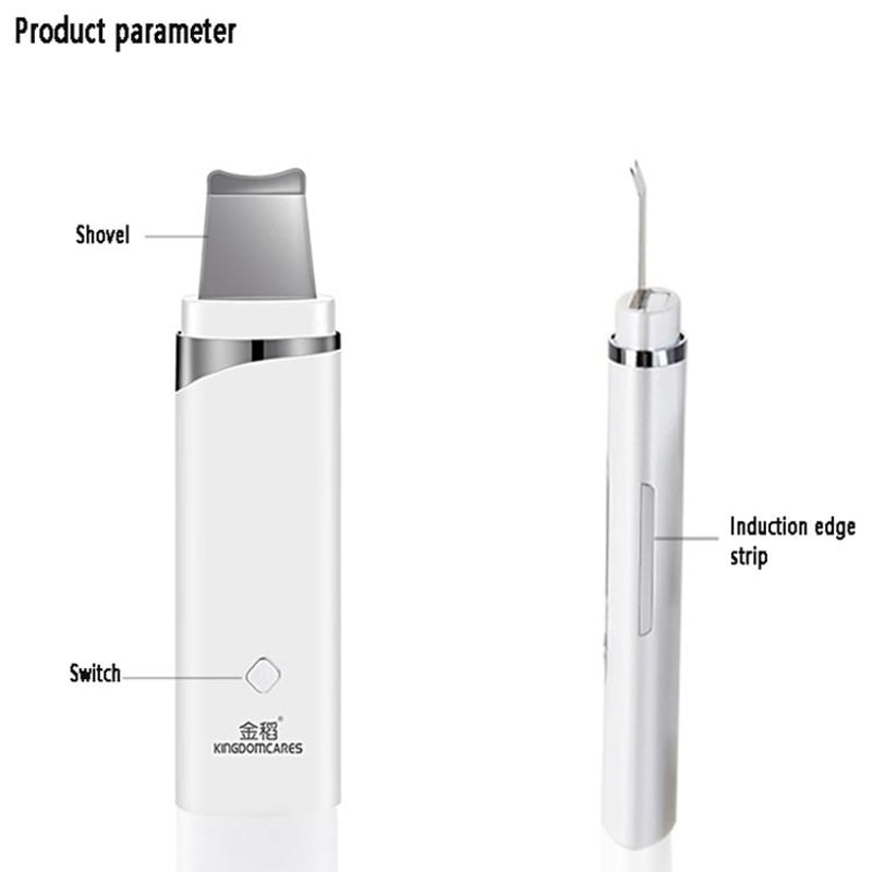 Ultrasonic Skin Scrubber & Blackhead Remover Facial Pore Cleaner Deep Exfoliating Device