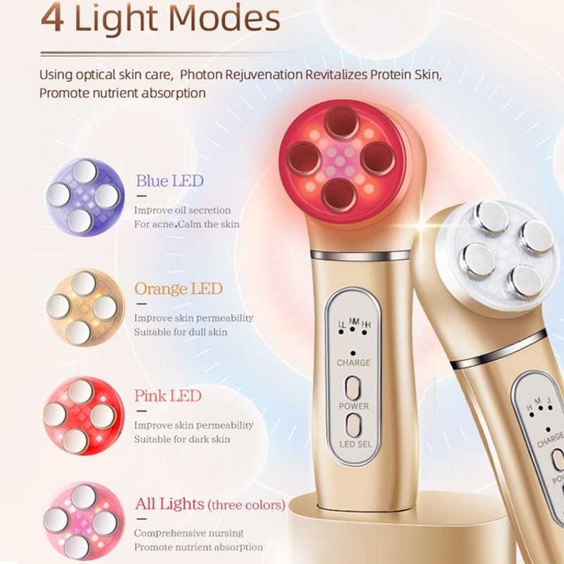 Skin Lifting Device Anti Aging Face Massager for Home Wrinkles Removal