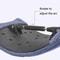 Heated Lumbar Support Pad and Spine Stretcher Back Massager