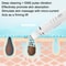 Professional Ultrasonic Skin Scrubber Blackhead Remover Tool Deep Pore Cleaner 3