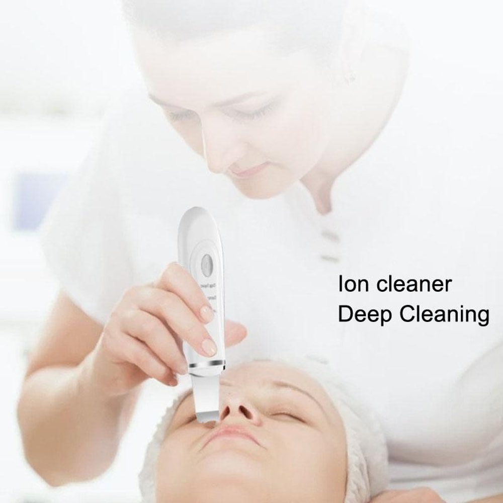 Professional Ultrasonic Skin Scrubber Blackhead Remover Tool Deep Pore Cleaner 4