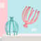 Octopus Scalp Massager with Rotating Ball Tips for Stress Relief