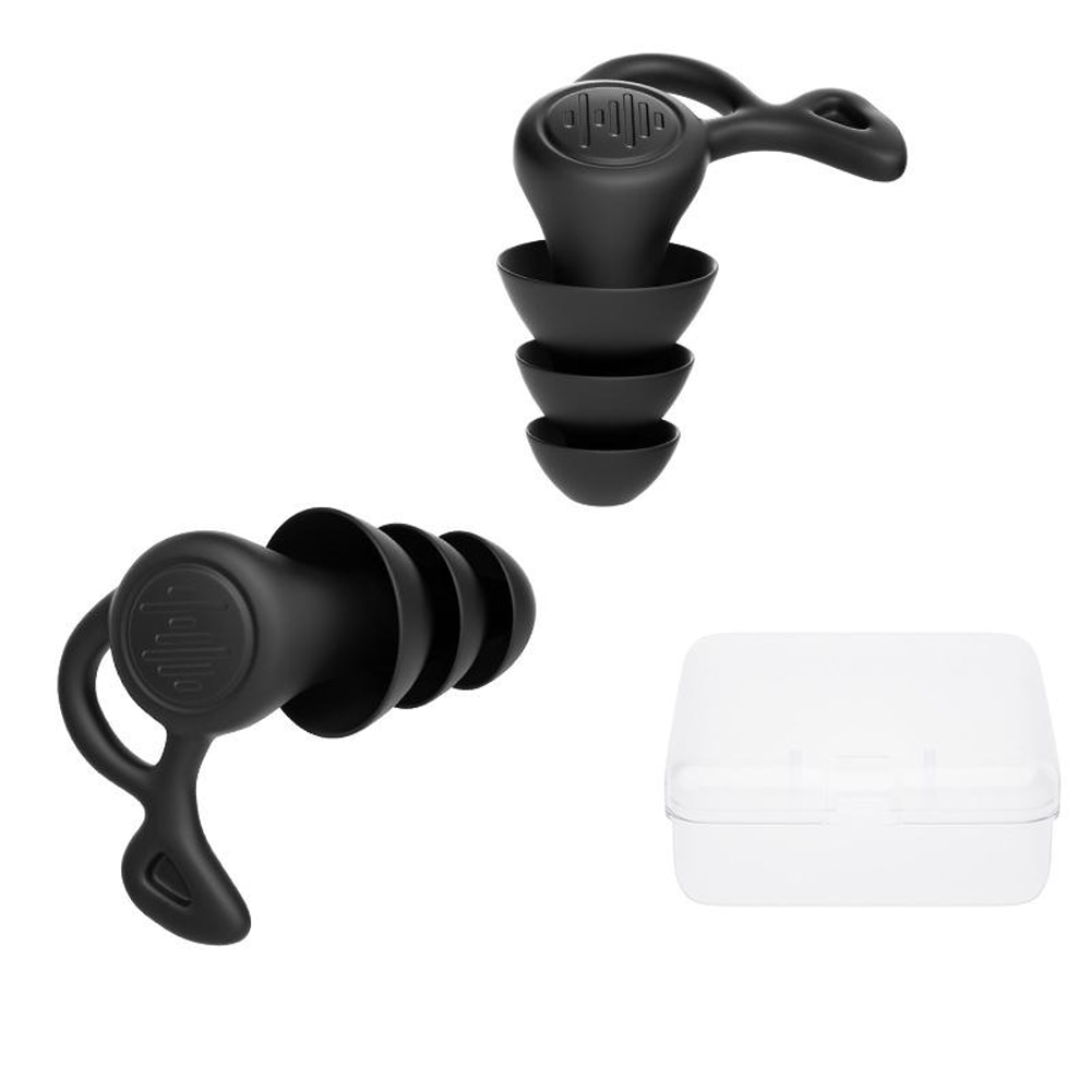 Reusable Noise Canceling Silicone Earplugs for Sleep and Swimming