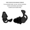 Reusable Noise Canceling Silicone Earplugs for Sleep and Swimming