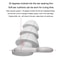 Reusable Noise Canceling Silicone Earplugs for Sleep and Swimming
