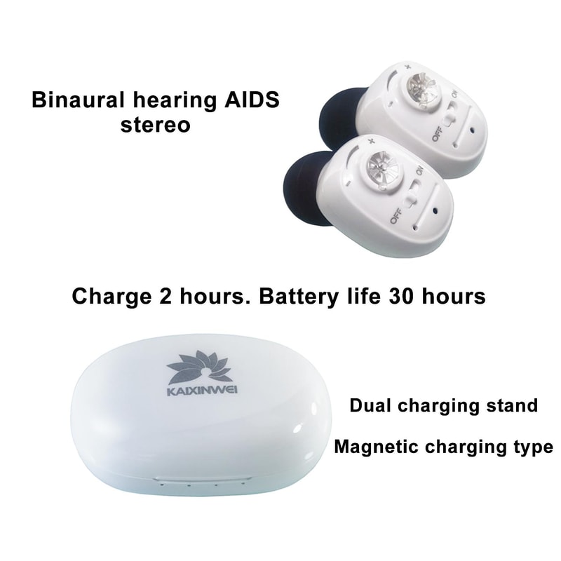 Premium In Ear Hearing Amplifier Rechargeable Sound Booster For Clearer Conversations 3