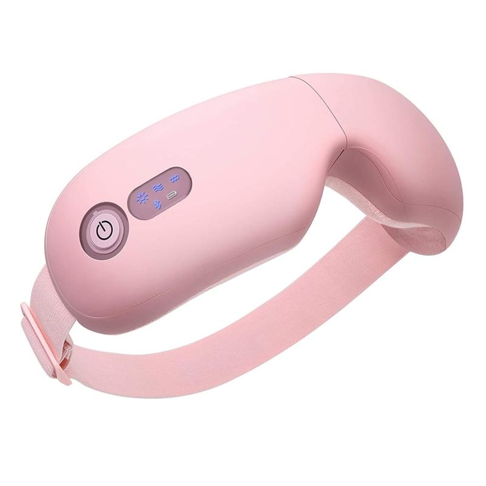 Bluetooth Heated Eye Massager with Air Pressure & Vibration Therapy