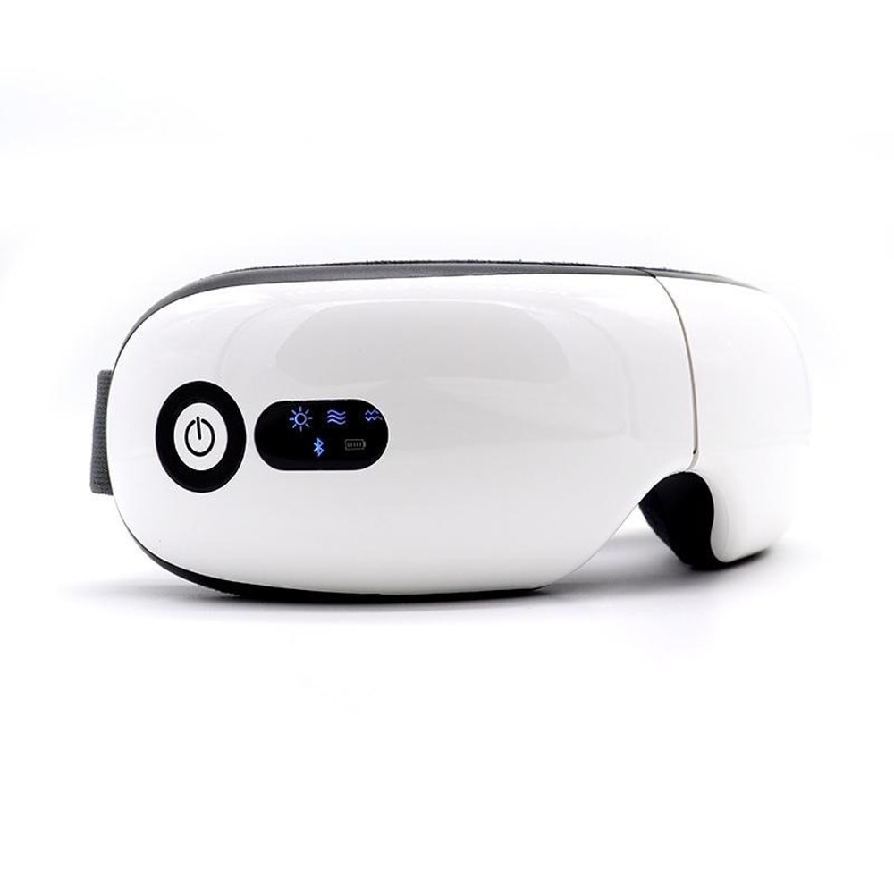 Bluetooth Heated Eye Massager with Air Pressure & Vibration Therapy