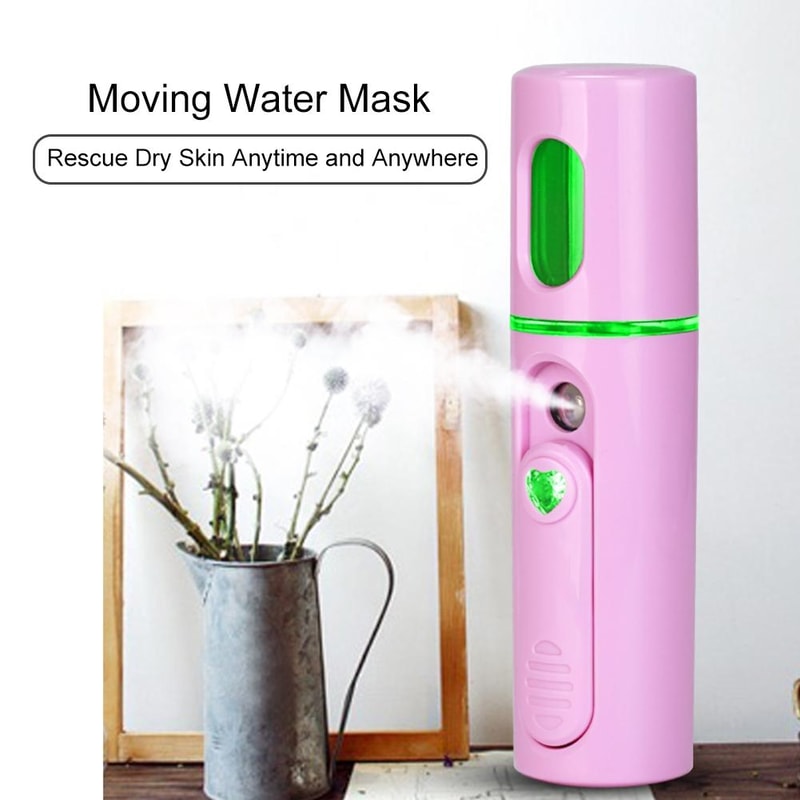 Premium Portable Facial Steamer Nano Mist Sprayer USB Rechargeable Mini Hydration Mist For Glowing 9