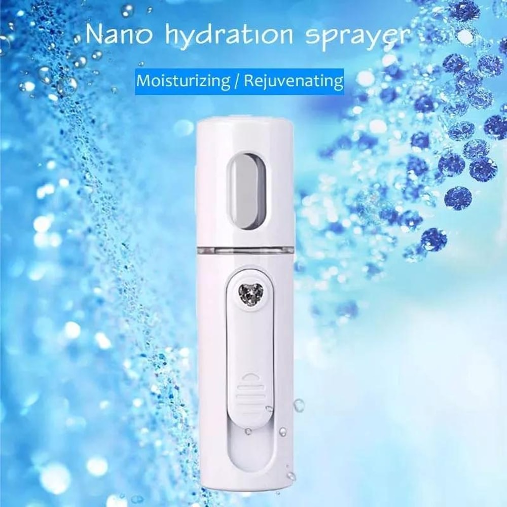 Premium Portable Facial Steamer Nano Mist Sprayer USB Rechargeable Mini Hydration Mist For Glowing 1