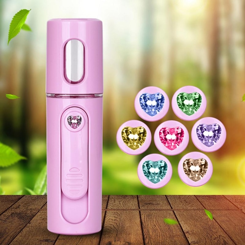 Premium Portable Facial Steamer Nano Mist Sprayer USB Rechargeable Mini Hydration Mist For Glowing 3