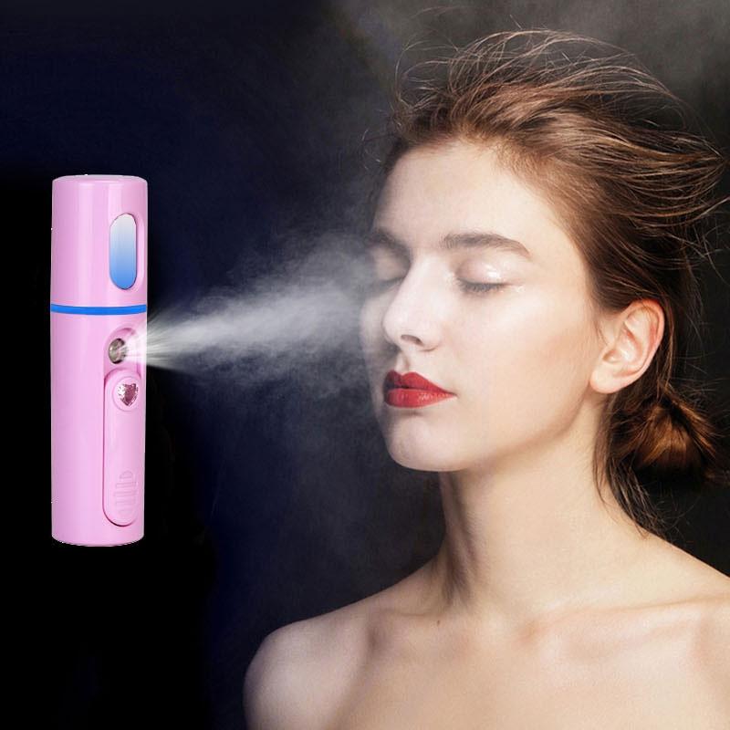 Premium Portable Facial Steamer Nano Mist Sprayer USB Rechargeable Mini Hydration Mist For Glowing 6